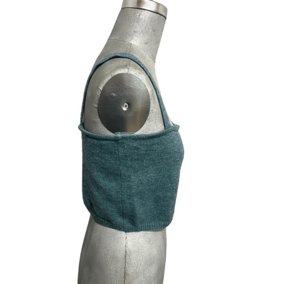 Witty Fox Young Contemporary Cropped Strappy Tank Sweater Size XL - Picture 3 of 7